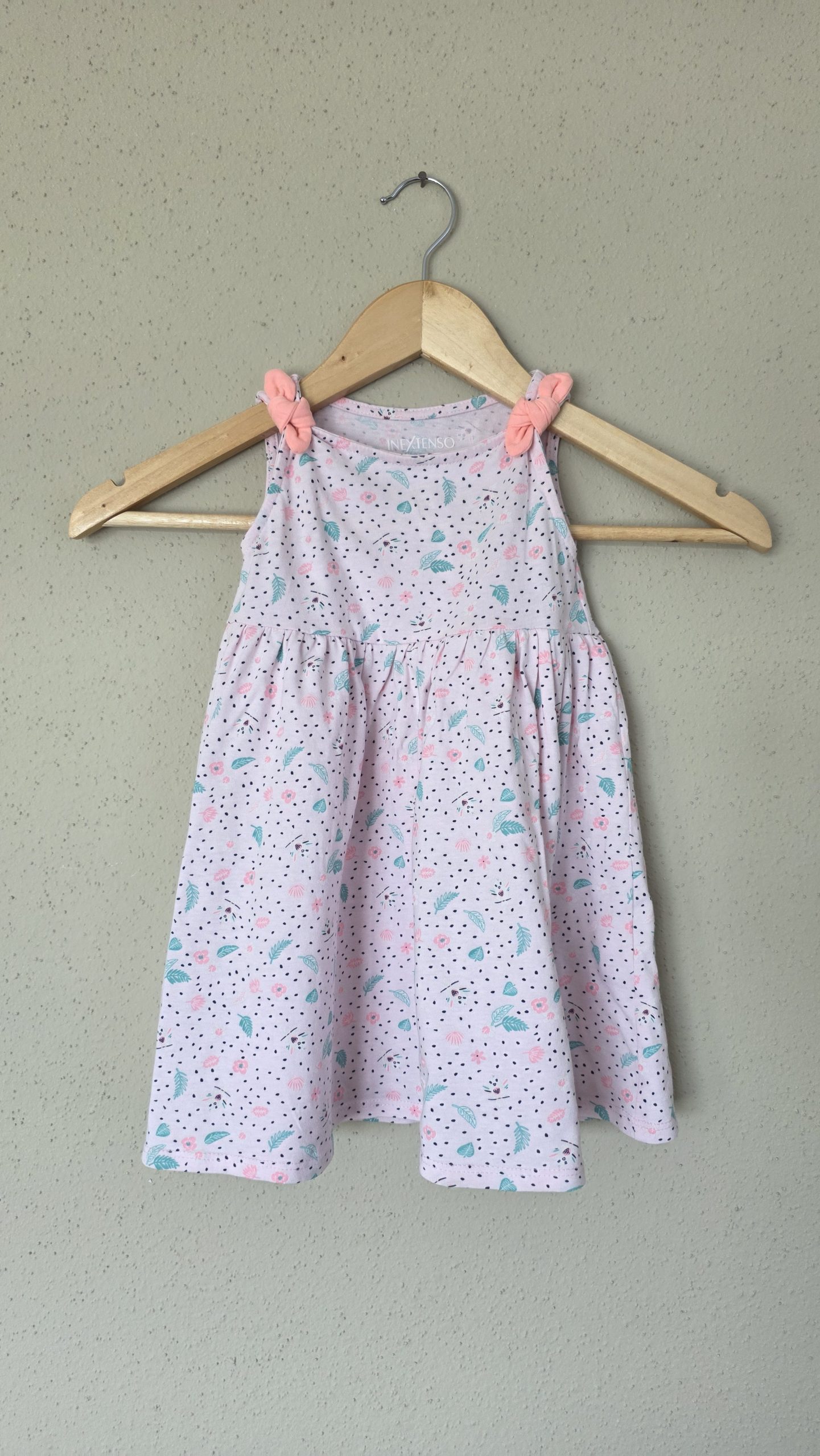 Robe Robe Rose Fille 86 Cm Inextenso 2 - Vue de face