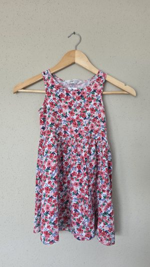 Robe Rouge Fille 110 Cm, 116 Cm H&M - Vue de face