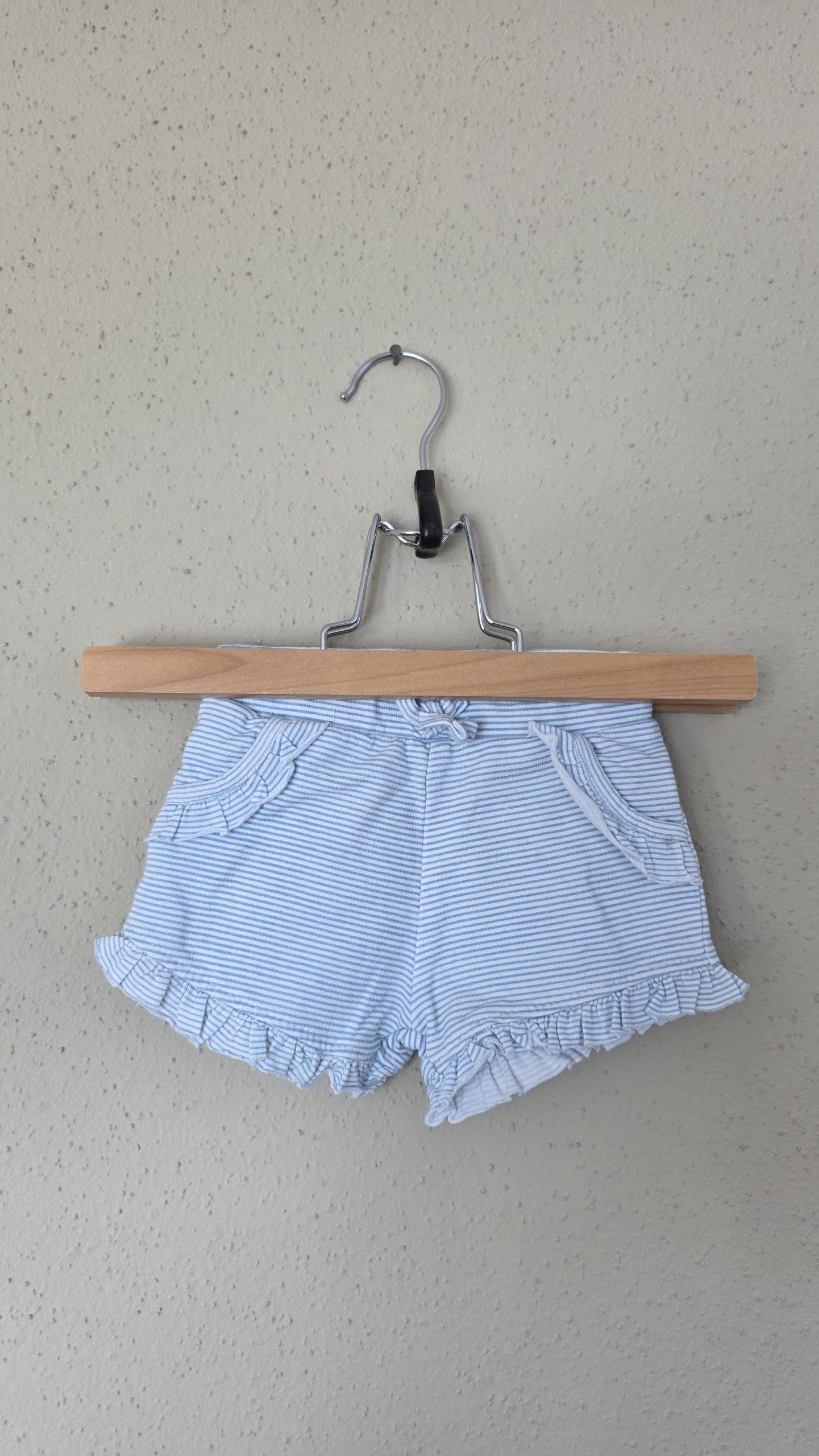 Short Short Bleu Fille 62 Cm Primark - Vue de face