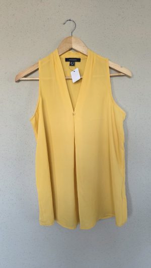 Débardeur Jaune Fille 38 Atmosphere - Vue de face