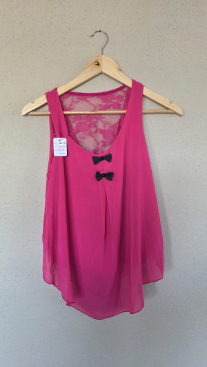 Débardeur Rose Fille 36, 38 38 - Vue de face