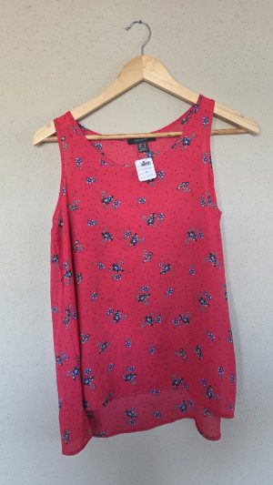 Débardeur Rouge Fille 38 Primark - Vue de face