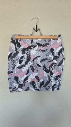 Jupe Gris Fille S Fb sister - Vue de face