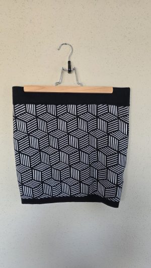 Jupe Noir Fille L - Vue de face